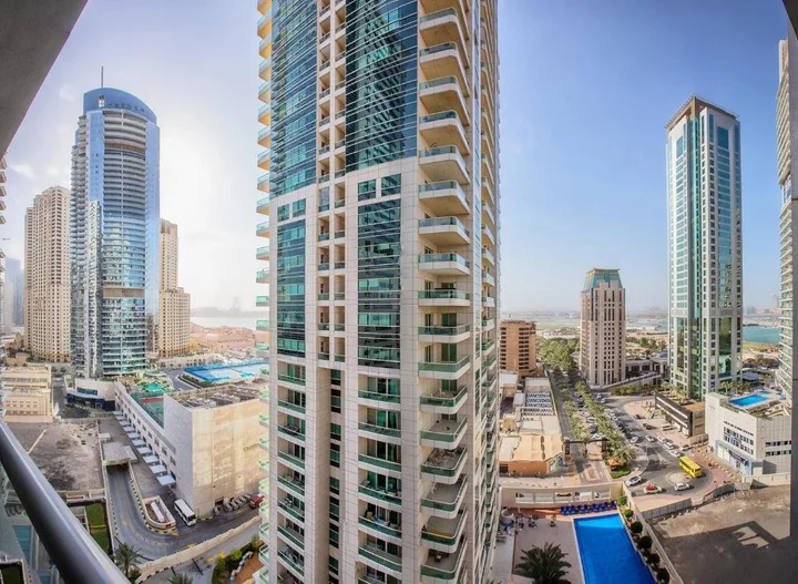 Дубай: Comfy Skyview Studio in Dubai Marina