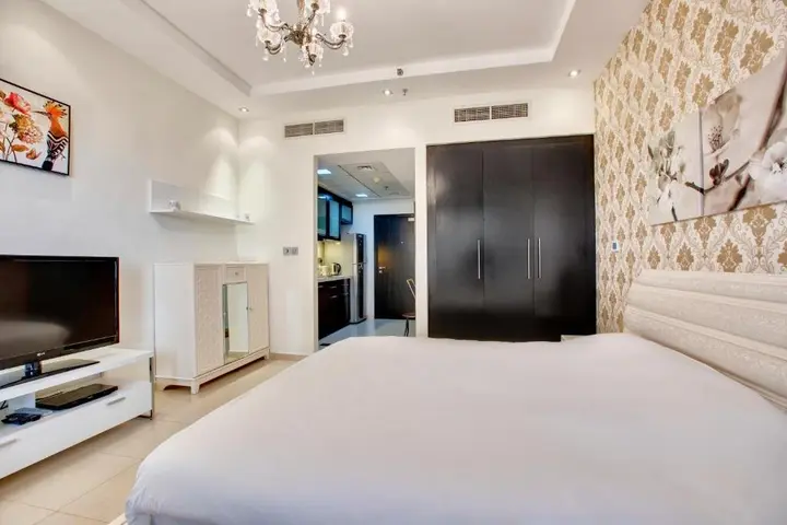 Дубай: Comfy Skyview Studio in Dubai Marina