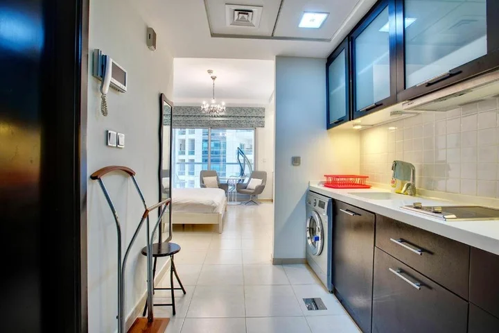 Дубай: Comfy Skyview Studio in Dubai Marina