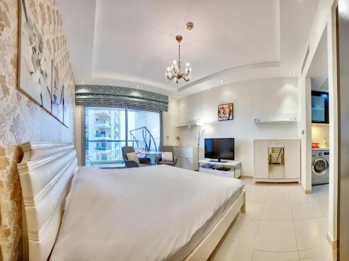 Дубай: Comfy Skyview Studio in Dubai Marina