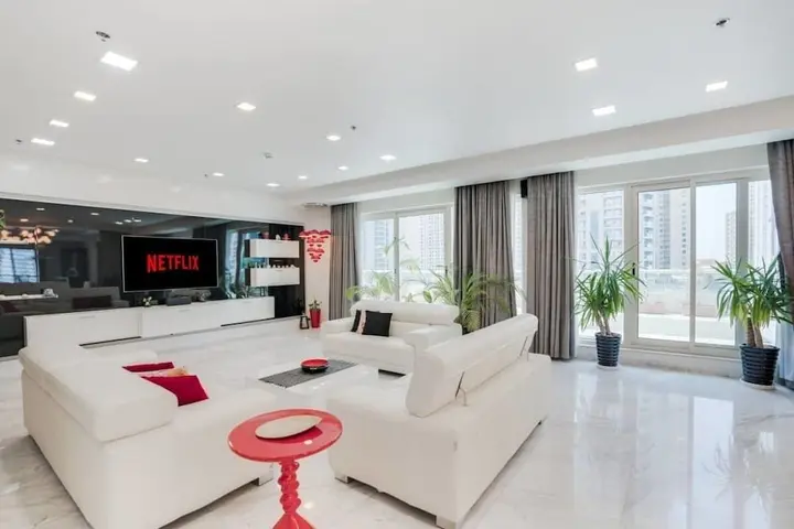 Дубай: Vast Apt With Stunning Views Of Dubai Marina