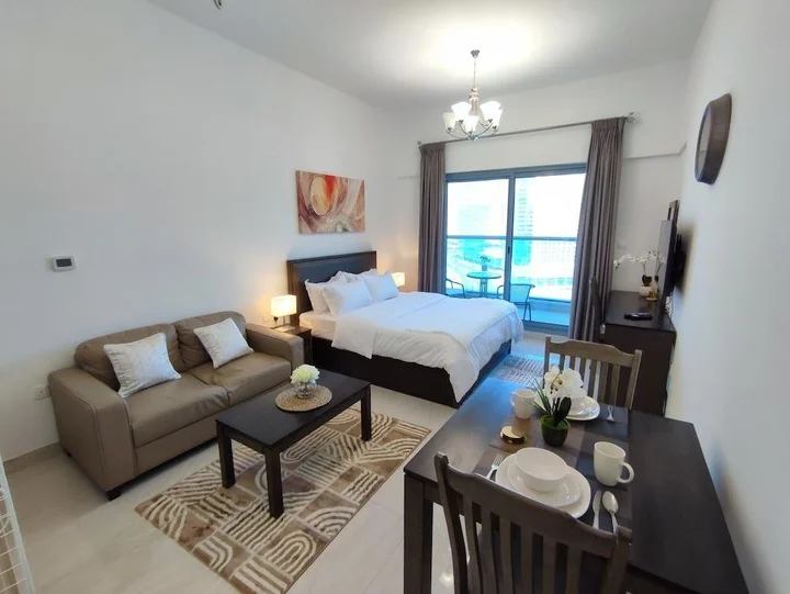 Дубай: Апартаменты SuperHost - Elite Studio With Balcony Overlooking the Canal