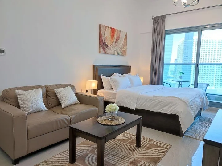 Дубай: Апартаменты SuperHost - Elite Studio With Balcony Overlooking the Canal
