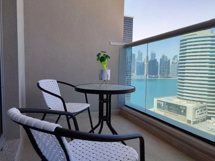 Дубай: Апартаменты SuperHost - Elite Studio With Balcony Overlooking the Canal