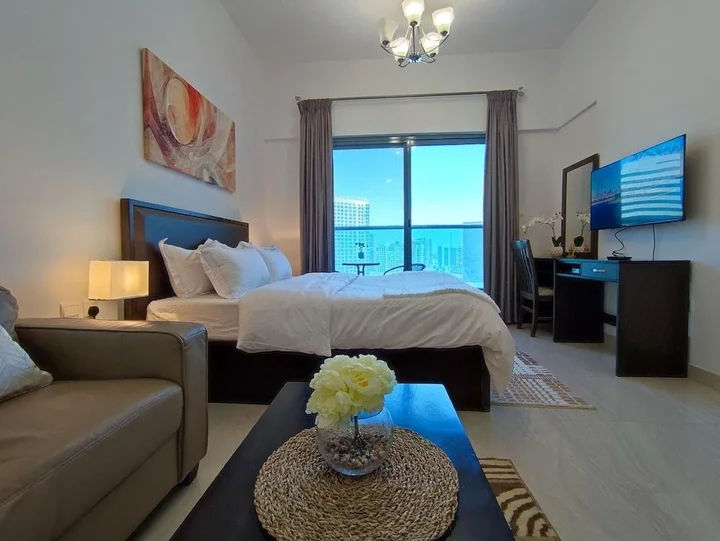 Дубай: Апартаменты SuperHost - Elite Studio With Balcony Overlooking the Canal