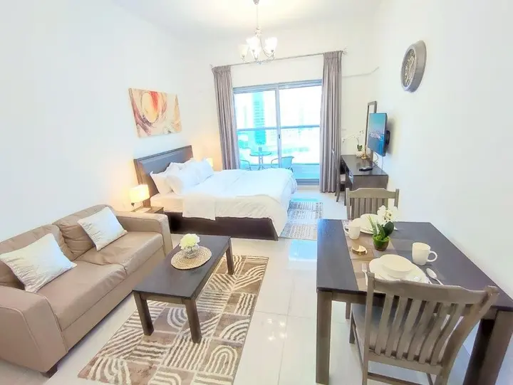 Дубай: Апартаменты SuperHost - Elite Studio With Balcony Overlooking the Canal