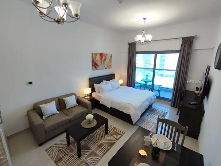 Дубай: Апартаменты SuperHost - Elite Studio With Balcony Overlooking the Canal