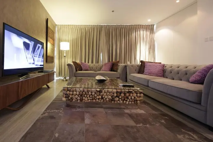 Дубай: Signature Holiday Homes - Luxury 1 Bedroom Apartment D1 Tower Waterfront View