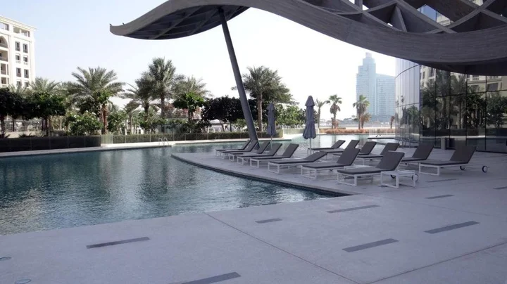 Дубай: Signature Holiday Homes - Luxury 1 Bedroom Apartment D1 Tower Waterfront View