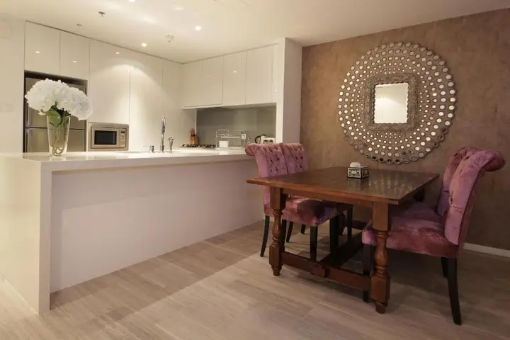Дубай: Signature Holiday Homes - Luxury 1 Bedroom Apartment D1 Tower Waterfront View