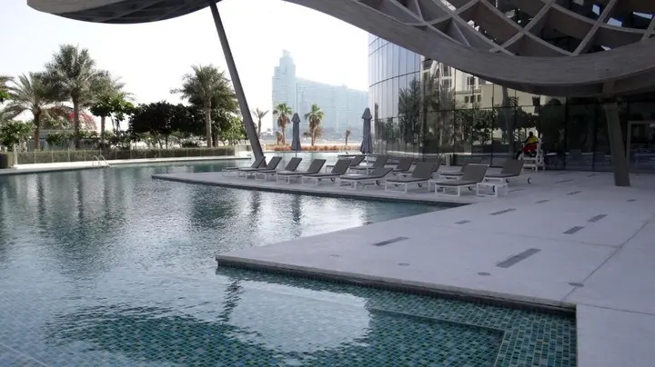 Дубай: Signature Holiday Homes - Luxury 1 Bedroom Apartment D1 Tower Waterfront View