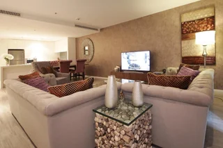 Дубай: Signature Holiday Homes - Luxury 1 Bedroom Apartment D1 Tower Waterfront View