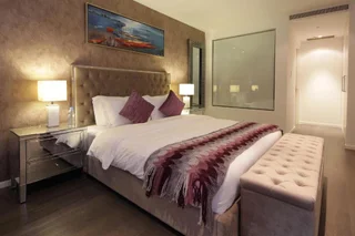 Дубай: Signature Holiday Homes - Luxury 1 Bedroom Apartment D1 Tower Waterfront View