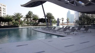 Дубай: Апартаменты Signature Holiday Homes - Luxury 3 Bedroom Apartment D1 Tower Waterfront View