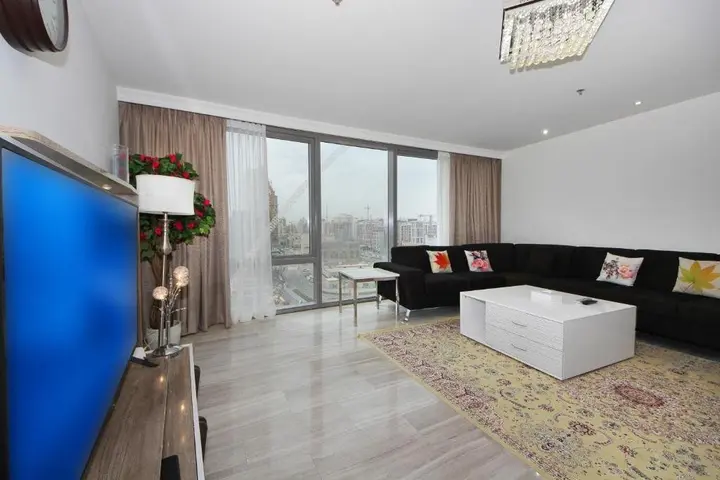 Дубай: Апартаменты Signature Holiday Homes - Luxury 3 Bedroom Apartment D1 Tower Waterfront View