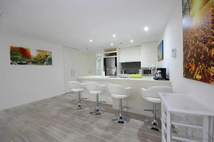 Дубай: Апартаменты Signature Holiday Homes - Luxury 3 Bedroom Apartment D1 Tower Waterfront View