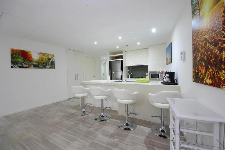 Дубай: Апартаменты Signature Holiday Homes - Luxury 3 Bedroom Apartment D1 Tower Waterfront View
