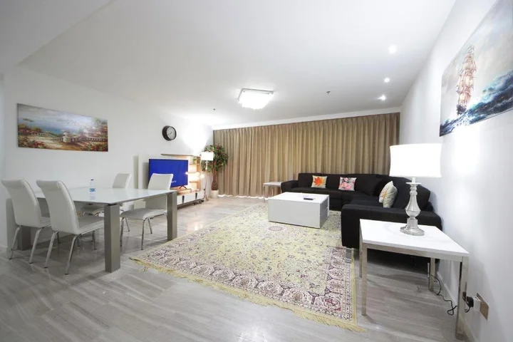 Дубай: Апартаменты Signature Holiday Homes - Luxury 3 Bedroom Apartment D1 Tower Waterfront View