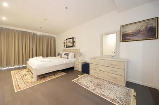 Дубай: Апартаменты Signature Holiday Homes - Luxury 3 Bedroom Apartment D1 Tower Waterfront View
