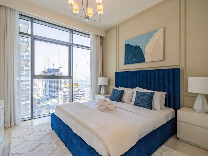 Дубай: Apartments Exceptional 2BR in Beach Vista Palm Jumeirah