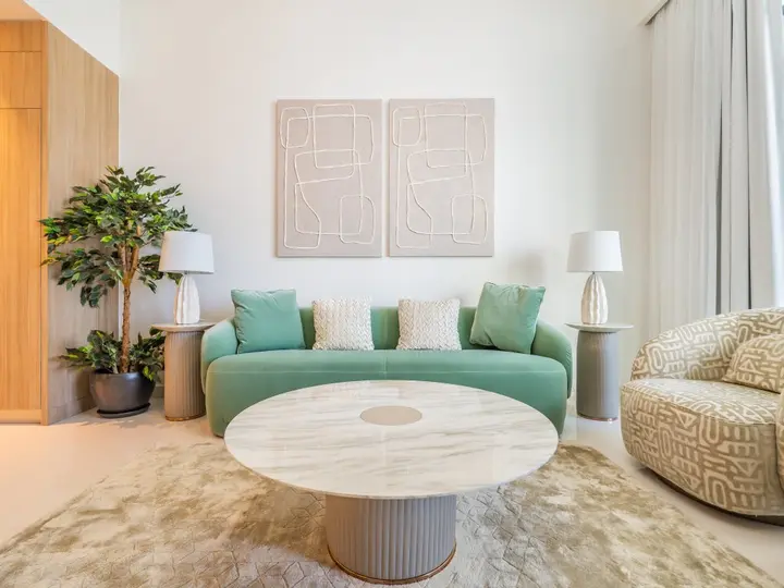 Дубай: Apartments Exceptional 2BR in Beach Vista Palm Jumeirah