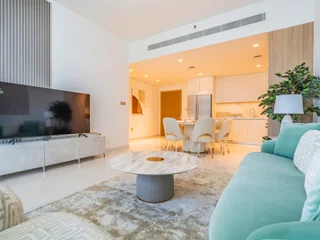 Дубай: Apartments Exceptional 2BR in Beach Vista Palm Jumeirah