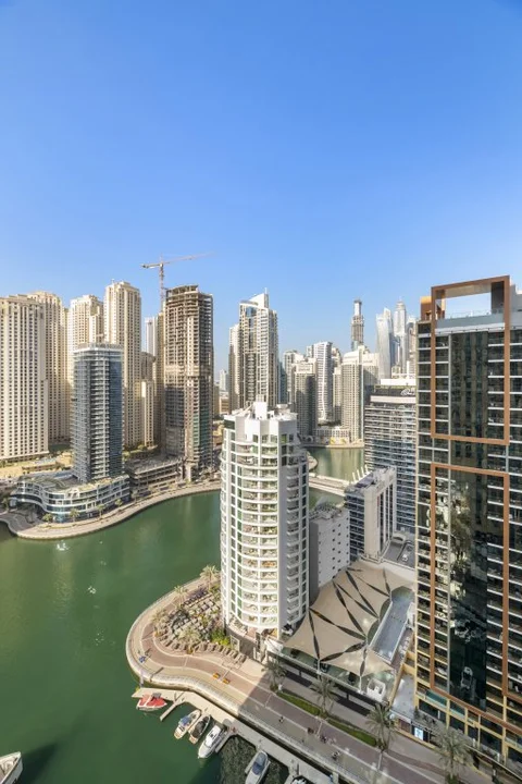 Дубай: Апартаменты Spectacular Marina View Studio-Address Marina Mall