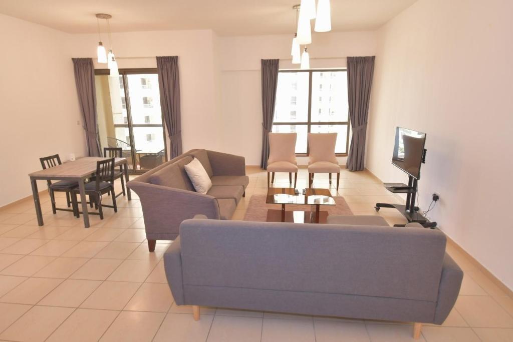 Дубай: Spacious with Amazing View 3 BR Apartment - Sadaf 2 JBR