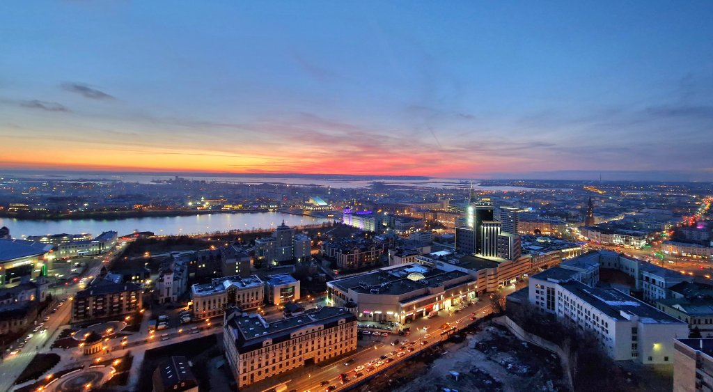 Казань: Панорама Центра Казани - от Urban Apartments