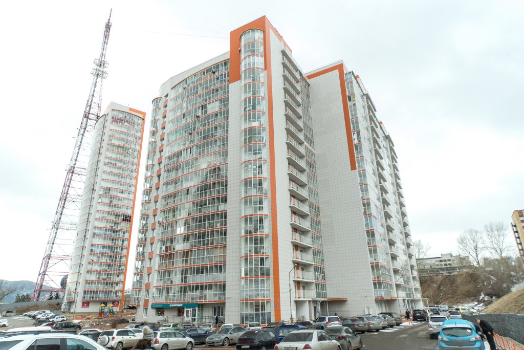 Красноярск: Квартира студия для 4 человек в студгородке