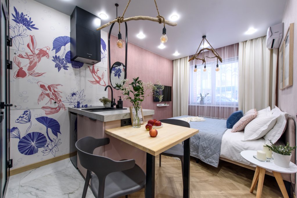Иркутск: Апартаменты Baikal Melody в байкальском дизайне Rasko Home возле аэропорта