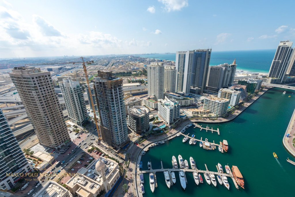 Дубай: Апартаменты Marco Polo Fancy Marina Getaway With Mesmerizing Views