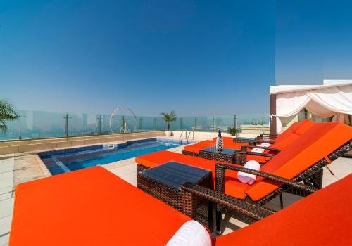 Дубай: Dubai 5* Penthouse front sea 6 Bdr. private pool!