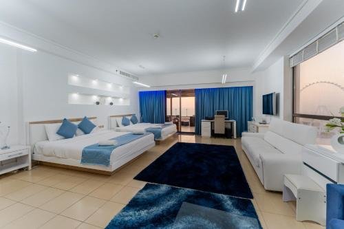 Дубай: Dubai 5* Penthouse front sea 6 Bdr. private pool!