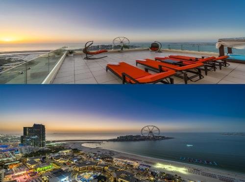 Дубай: Dubai 5* Penthouse front sea 6 Bdr. private pool!