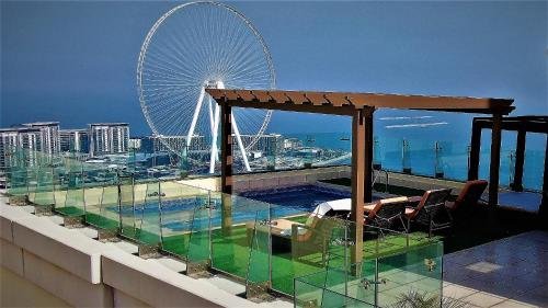 Дубай: Dubai 5* Penthouse front sea 6 Bdr. private pool!
