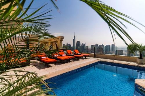 Дубай: Dubai 5* Penthouse front sea 6 Bdr. private pool!
