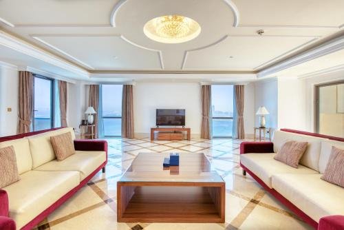 Дубай: Penthouse Full Sea View With Pool JBR