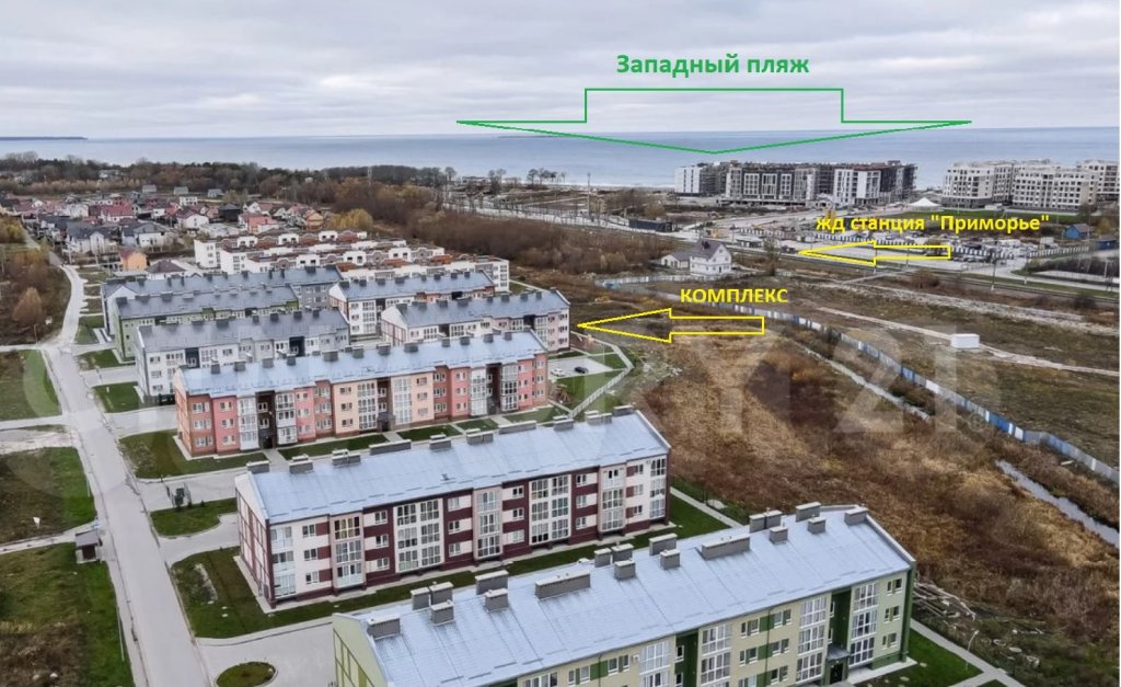 Зеленоградск: Апартаменты возле Западного Пляжа