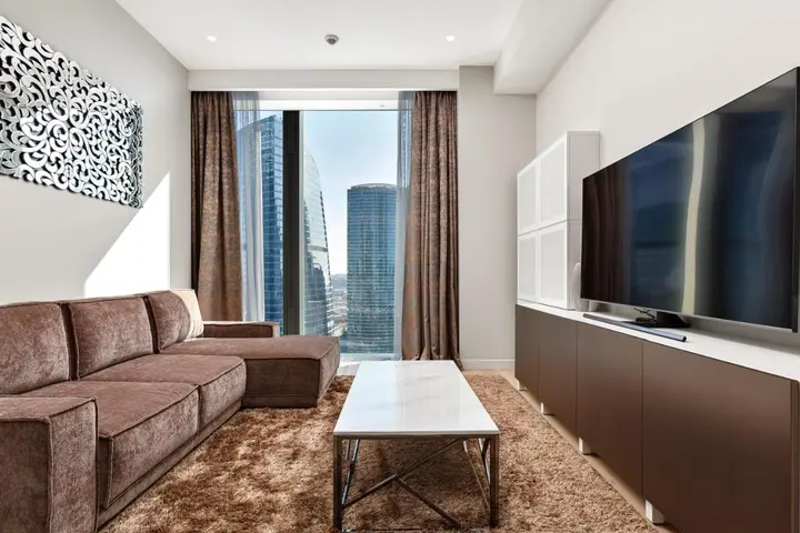 Москва: SkyRent24 Moscow City Golden apartment 3х комнатные Апартаменты Москва Сити