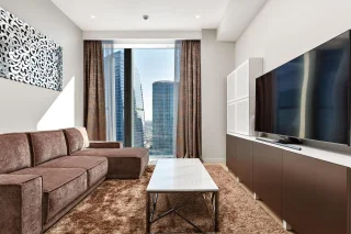 Москва: SkyRent24 Moscow City Golden apartment 3х комнатные Апартаменты Москва Сити
