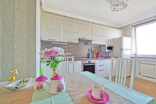 Москва: Family Room v Kuzminkakh Euro Apartment