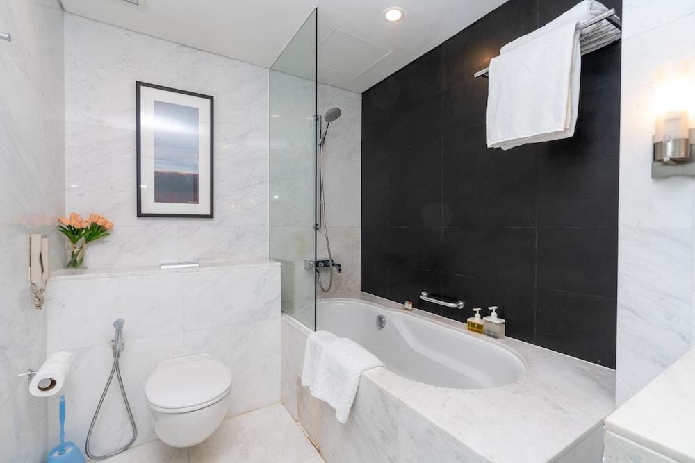 Дубай: Апартаменты SuperHost - Gorgeous High-Rise Apt with Panoramic City Views | Address Dubai Mall
