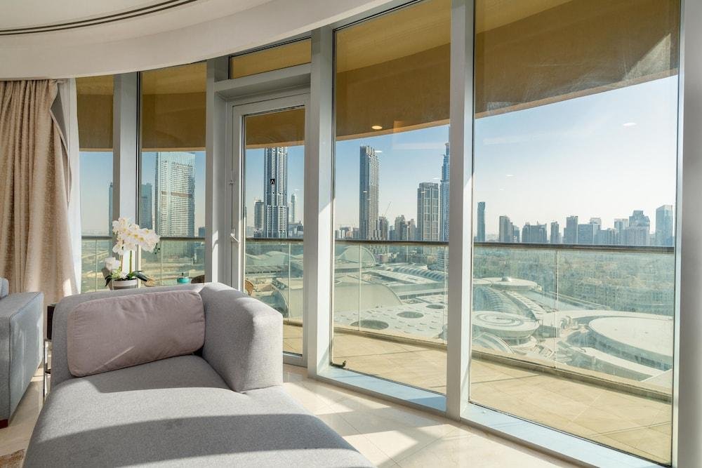 Дубай: АпартаментыSuperHost - Breathtaking Panoramic Burj View From This Condo | Address Dubai Mall