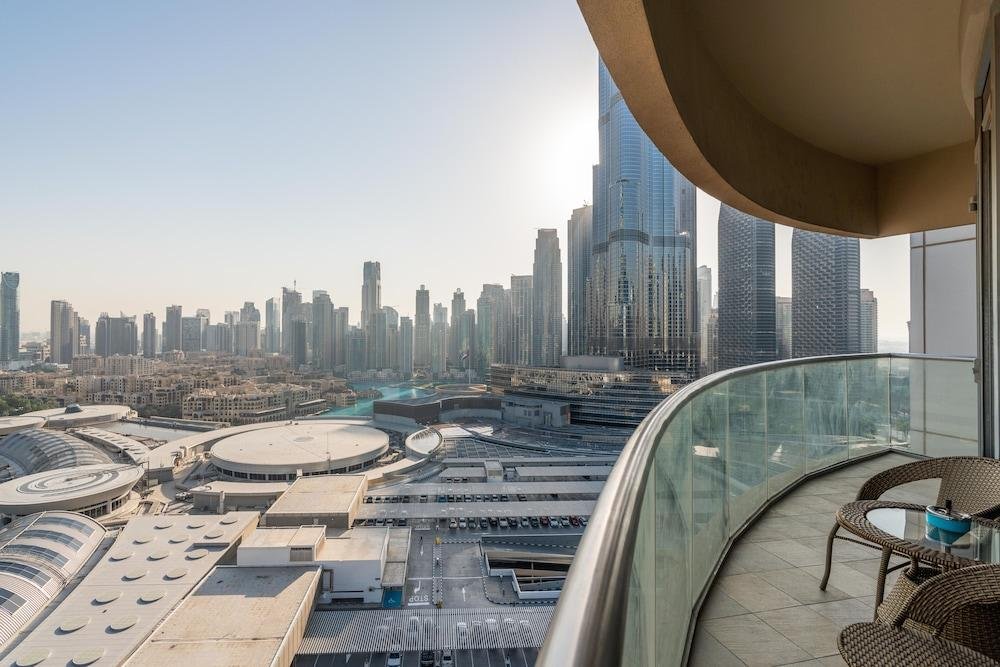 Дубай: АпартаментыSuperHost - Breathtaking Panoramic Burj View From This Condo | Address Dubai Mall