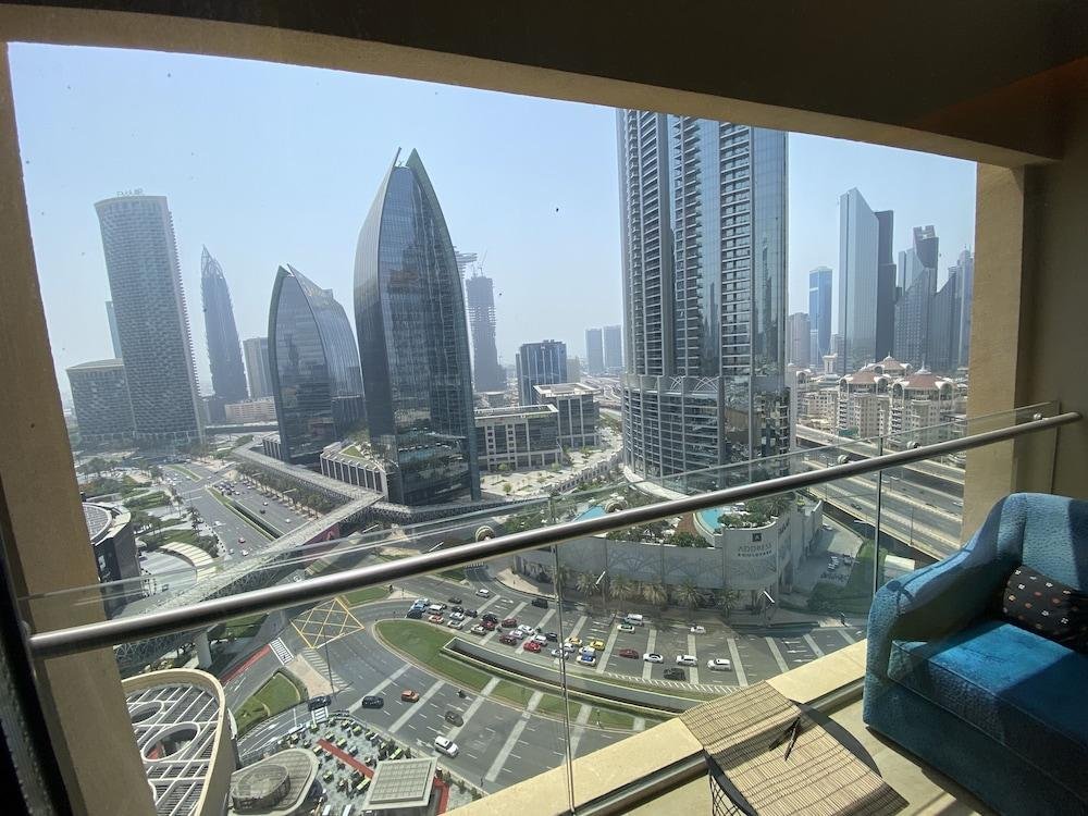 Дубай: Апартаменты SuperHost Glamorous Apt with Terrace Overlooking Skyline I Address Dubai Mall