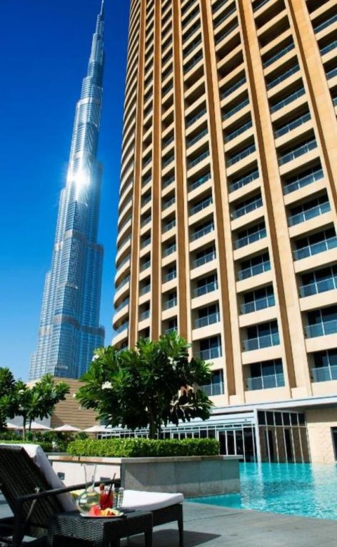 Дубай: Апартаменты SuperHost Glamorous Apt with Terrace Overlooking Skyline I Address Dubai Mall