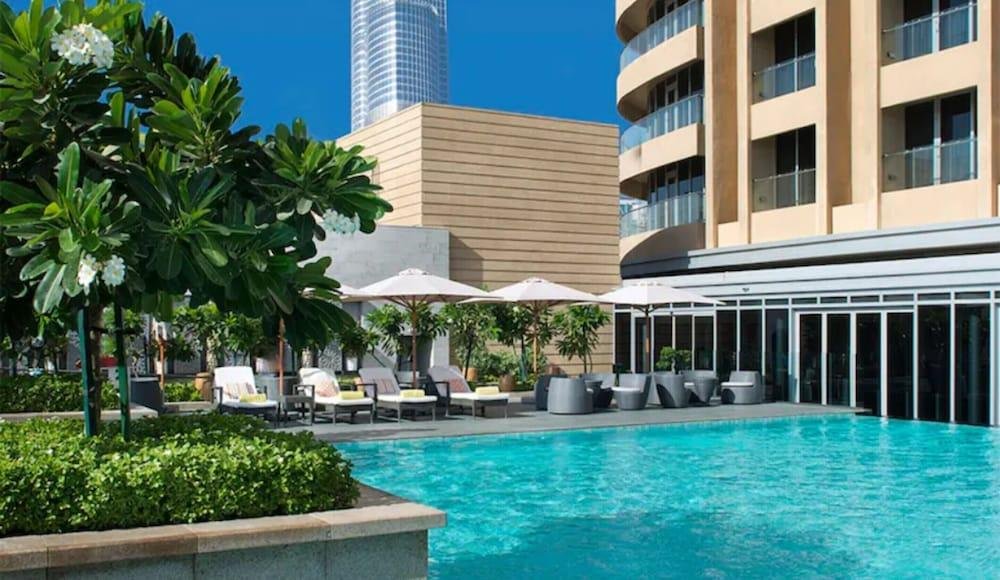 Дубай: Апартаменты SuperHost Glamorous Apt with Terrace Overlooking Skyline I Address Dubai Mall