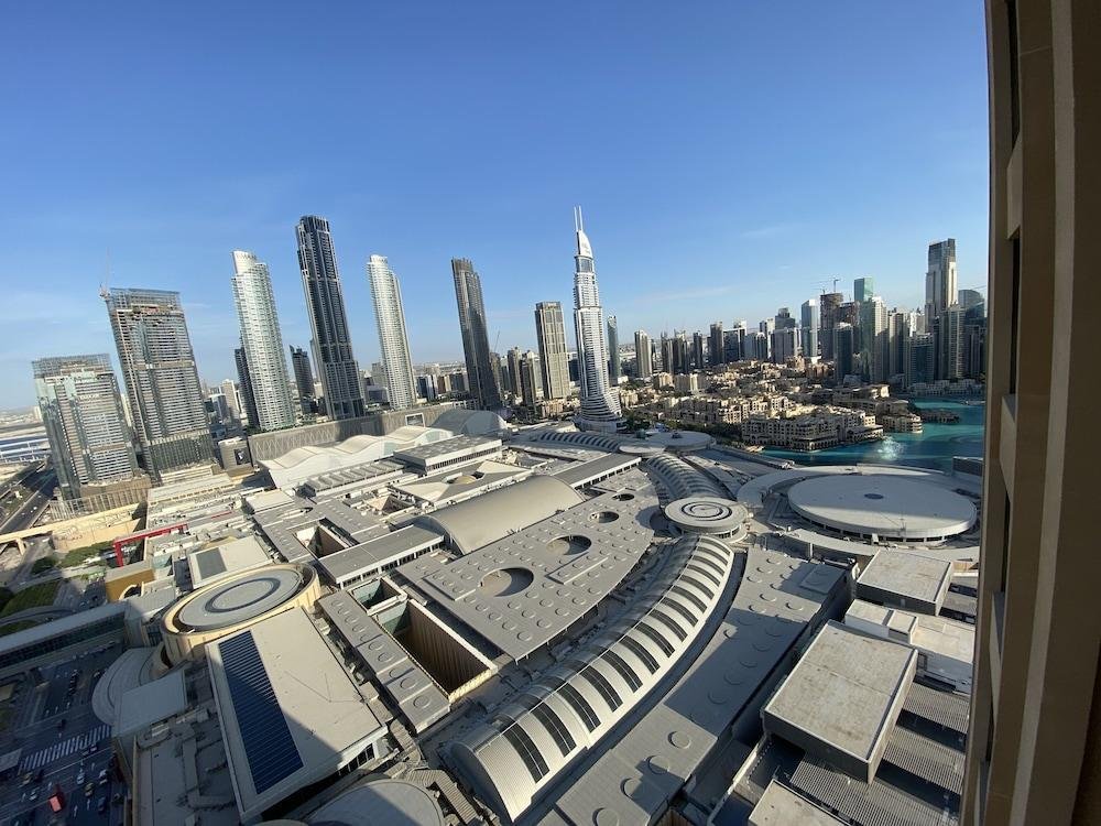 Дубай: Апартаменты SuperHost Glamorous Apt with Terrace Overlooking Skyline I Address Dubai Mall