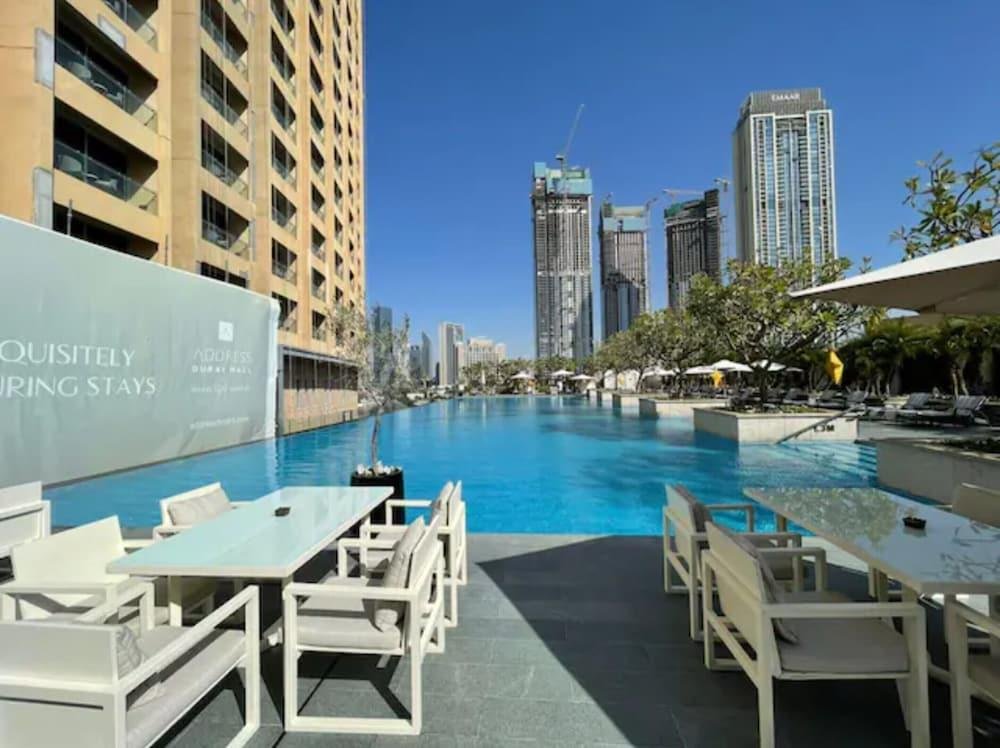 Дубай: Апартаменты SuperHost Glamorous Apt with Terrace Overlooking Skyline I Address Dubai Mall